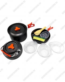 Набор посуды со складной ручкой Osprey НК-310 №02030.1