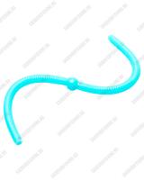 Силиконовая приманка 3 Sharks TFT "Доширак" 100мм Д-04 Голубой