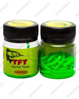 Силиконовая приманка 3 Sharks TFT "Доширак" 100мм Д-06 Зелёный