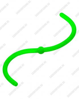 Силиконовая приманка 3 Sharks TFT "Доширак" 100мм Д-06 Зелёный