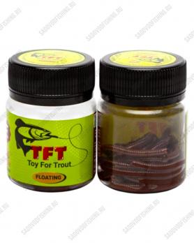 Силиконовая приманка 3 Sharks TFT "Доширак" 100мм Д-07 Коричневый