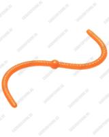 Силиконовая приманка 3 Sharks TFT "Доширак" 100мм Д-10 Оранжевый