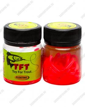 Силиконовая приманка 3 Sharks TFT "Доширак" 100мм Д-11 Розовый