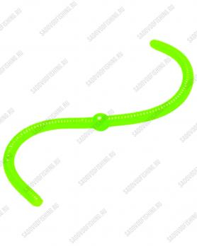 Силиконовая приманка 3 Sharks TFT "Доширак" 100мм Д-12 Салатовый