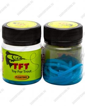 Силиконовая приманка 3 Sharks TFT "Доширак" 100мм Д-13 Синий