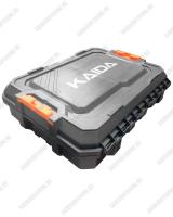 Дрель-шуруповерт бесщеточная литиевая Kaida 21V 8.0 Ач Серый