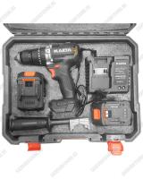 Дрель-шуруповерт бесщеточная литиевая Kaida 21V 8.0 Ач Серый