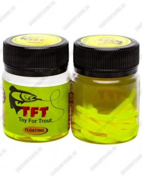 Силиконовая приманка 3 Sharks TFT "Доширак" 100мм Д-15 Шартрез