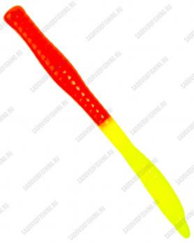 Силиконовая приманка 3 Sharks TFT "Toy Worms" 80мм TW-19 Красно-Шартрез