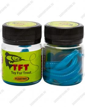 Силиконовая приманка 3 Sharks TFT "Toy Worms" 80мм TW-13 Синий