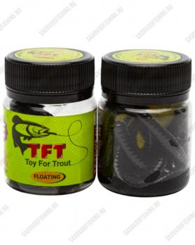 Силиконовая приманка 3 Sharks TFT "Toy Worms" 80мм TW-14 Чёрный