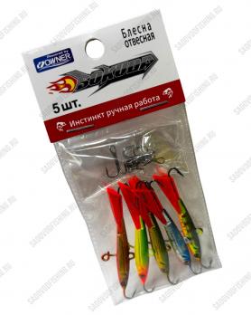 Балансиры Sokuda 7006 30мм - 52мм 8гр - 18гр 5 шт