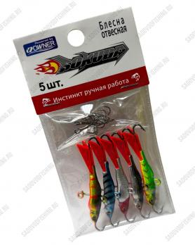 Балансиры Sokuda 7005B 35мм - 42мм 8гр - 12гр 5 шт