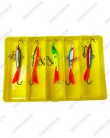 Балансир в кейсе Sokuda 30мм 6гр 5шт Набор #1