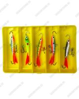 Балансир в кейсе Sokuda 30мм 6гр 5шт Набор #2