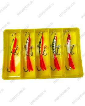 Балансир в кейсе Sokuda 7009 38мм 9гр 5шт