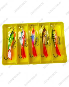 Балансир в кейсе Sokuda 7047 36мм 10гр 5шт