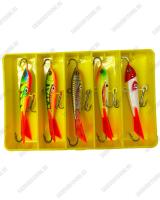 Балансир в кейсе Sokuda 7047 40мм 13гр 5шт