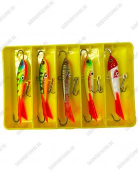 Балансир в кейсе Sokuda 7047 40мм 13гр 5шт