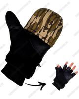 Перчатки-рукавицы Osprey откидные с магнитом Камуфляж