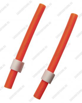 Кивок Dejia силиконовый 10см 20шт Оранжевый