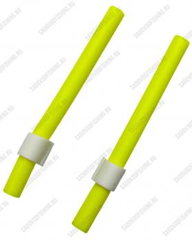 Кивок Dejia силиконовый 10см 20шт Зелёный