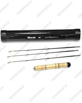 Удочка зимняя Admiral MAREK 57см - 67см 3 Хлыста 20гр/35гр/50гр