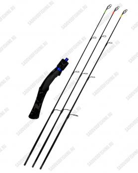 Удочка зимняя Admiral AHOLIC 57см - 67см 3 Хлыста 20гр/40гр/60гр