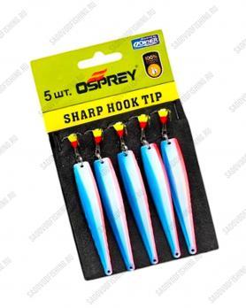 Блесна вертикальная Osprey Sharp Hook Tip 10020 80мм 15гр 5шт Синий