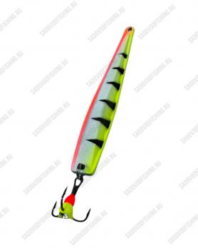 Блесна вертикальная Osprey Sharp Hook Tip 10020 80мм 15гр 5шт Зелёно-красный