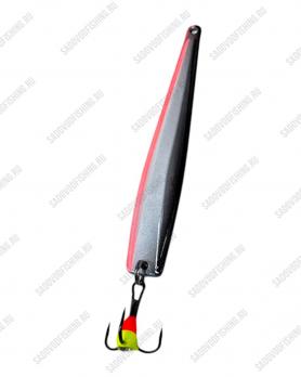 Блесна вертикальная Osprey Sharp Hook Tip 10020 80мм 15гр 5шт Тёмно-красный