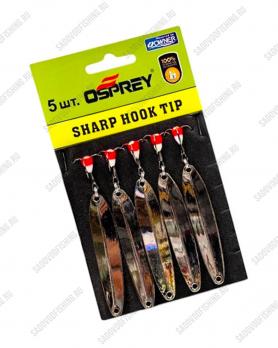 Блесна вертикальная Osprey Sharp Hook Tip 10049 75мм 21гр 5шт Тёмный