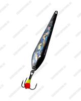 Блесна вертикальная Osprey Sharp Hook Tip 10056 50мм 10гр 5шт Серебристо-чёрный