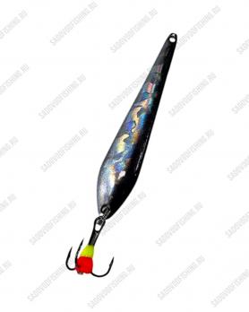 Блесна вертикальная Osprey Sharp Hook Tip 10056 50мм 10гр 5шт Серебристо-чёрный