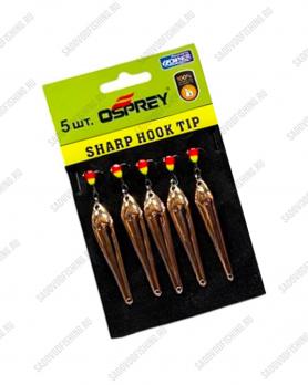 Блесна вертикальная Osprey Sharp Hook Tip 10056 50мм 10гр 5шт Бронзовый