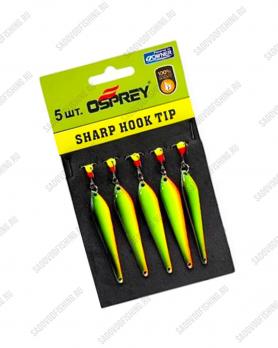 Блесна вертикальная Osprey Sharp Hook Tip 10056 50мм 10гр 5шт 27/SIL