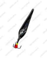 Блесна вертикальная Osprey Sharp Hook Tip 10056 50мм 10гр 5шт Чёрный