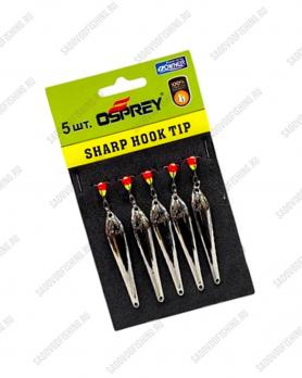 Блесна вертикальная Osprey Sharp Hook Tip 10056 50мм 10гр 5шт Чёрный