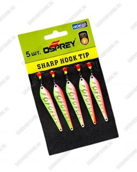 Блесна вертикальная Osprey Sharp Hook Tip 10056 50мм 10гр 5шт 28/SIL