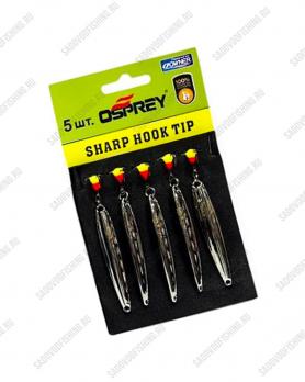 Блесна вертикальная Osprey Sharp Hook Tip 10054 55мм 10гр 5шт Серебристый