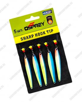Блесна вертикальная Osprey Sharp Hook Tip 10054 55мм 10гр 5шт Мультицвет