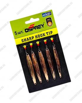 Блесна вертикальная Osprey Sharp Hook Tip 10054 55мм 10гр 5шт Бронзовый