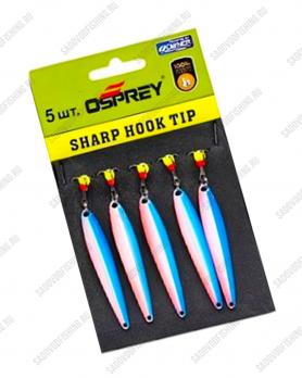 Блесна вертикальная Osprey Sharp Hook Tip 10054 55мм 10гр 5шт Синий