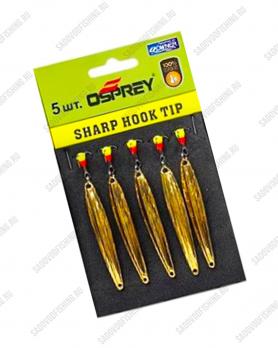 Блесна вертикальная Osprey Sharp Hook Tip 10054 55мм 10гр 5шт Золотой
