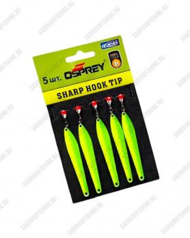 Блесна вертикальная Osprey Sharp Hook Tip 10019 70мм 12гр 5шт Зелёный