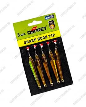 Блесна вертикальная Osprey Sharp Hook Tip 10019 70мм 12гр 5шт Золотой