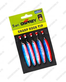 Блесна вертикальная Osprey Sharp Hook Tip 10049 65мм 14гр 5шт Синий