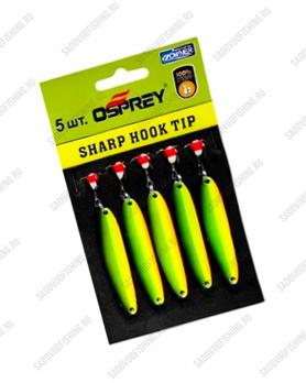 Блесна вертикальная Osprey Sharp Hook Tip 10049 65мм 14гр 5шт Светло-зелёный