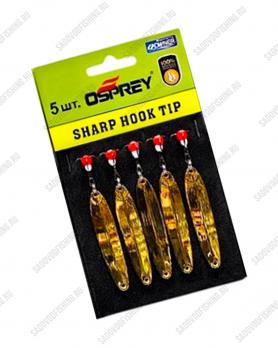 Блесна вертикальная Osprey Sharp Hook Tip 10049 65мм 14гр 5шт Золотой