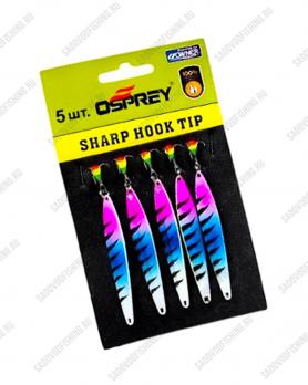 Блесна вертикальная Osprey Sharp Hook Tip 10018 65мм 12гр 5шт Мультицвет#2